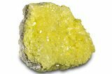 Bright-Yellow Sulfur Crystals - Bolivia #305312-2